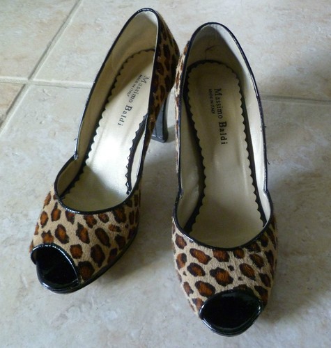 Scarpe platform stampa